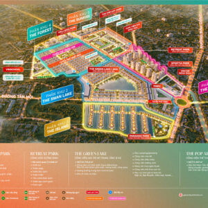 tổng thể mặt bằng vinhomes Green City