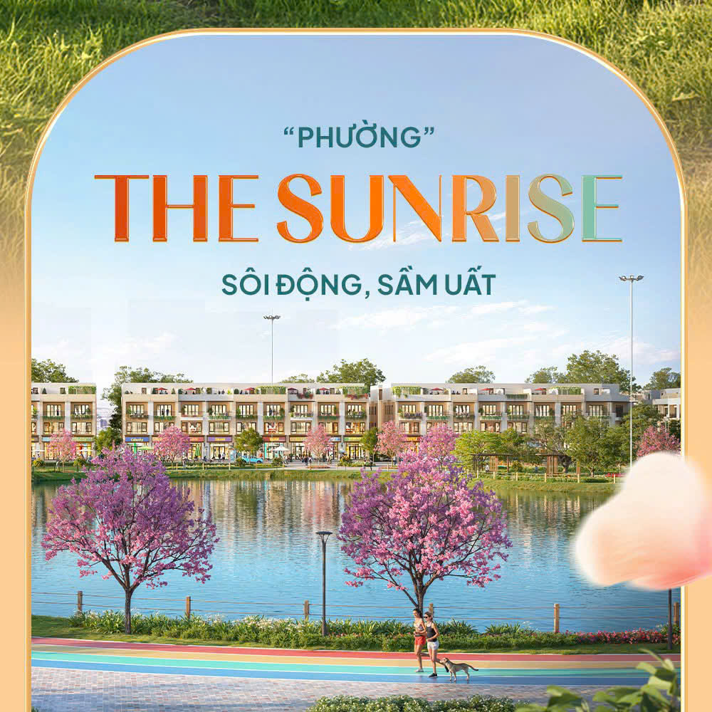 khu the sunrise vinhomes green city