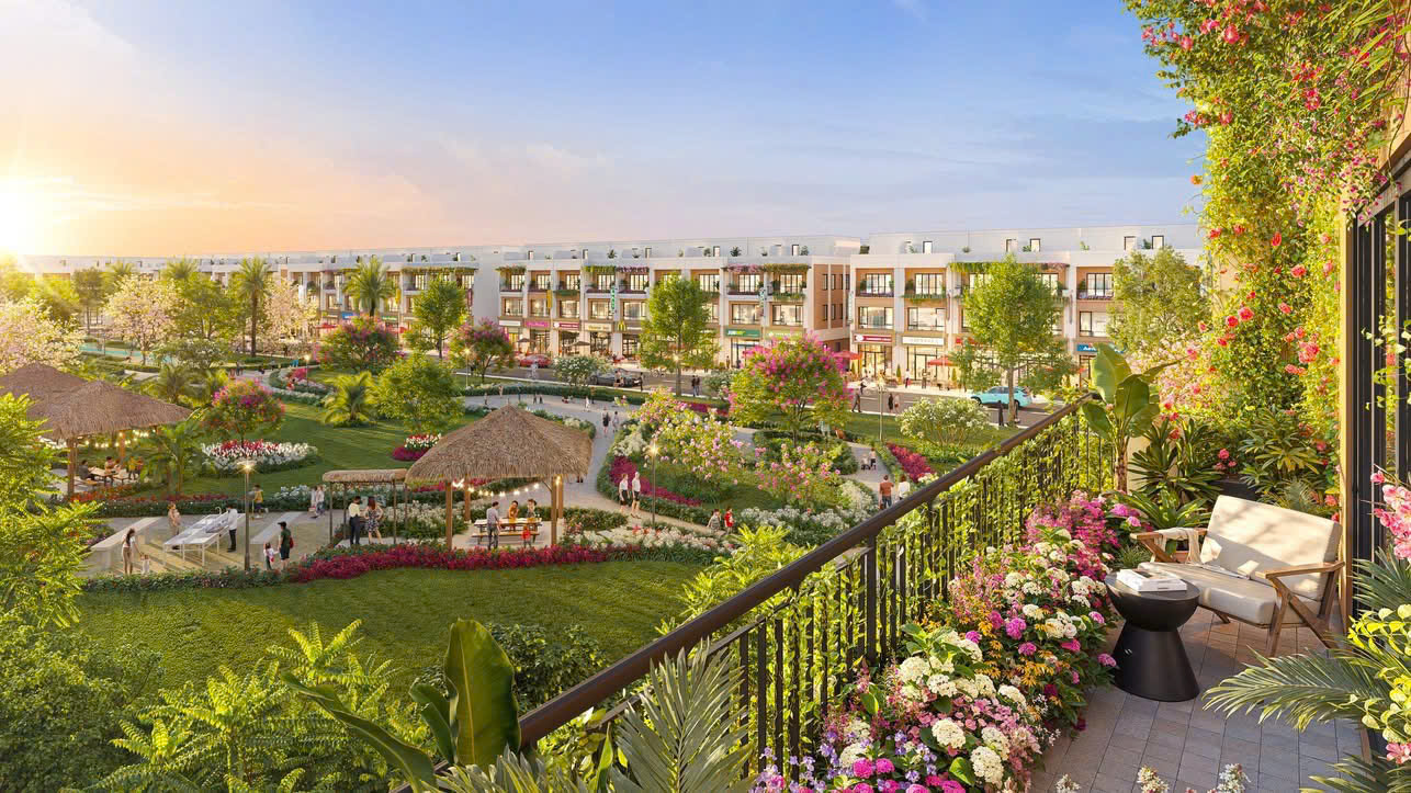 Biệt thự song lập mini phân khu The Forest – Vinhomes Green City, không gian sống xanh, tận hưởng tiện ích