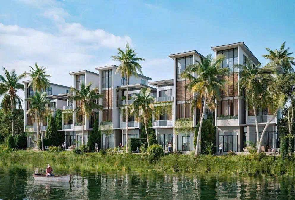 Phối cảnh biệt thự ở Vinhomes Hậu Nghĩa