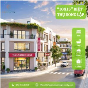 Lựa Chọn Đầu Tư Biệt Thự Shophouse - Siêu Phẩm Kinh Doanh Đắt Giá Tại Vinhomes Green City