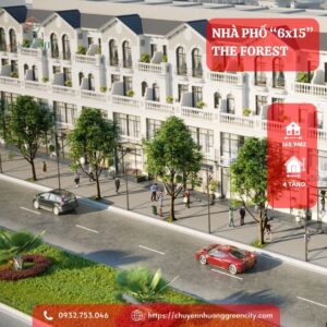Nhà Phố Liền Kề 90m2 Giá Hấp Dẫn Tại The Forest, Vinhomes Green City