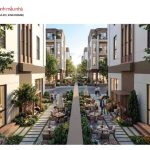 Nhà phố xẻ khe Vinhomes Sai Gon Park