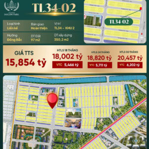 Thông tin căn góc TL34-02 Vinhomes Sai Gon Park
