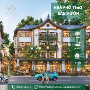Nhà phố xẻ khe Vinhomes Sai Gon Park 96m2 AS86-27