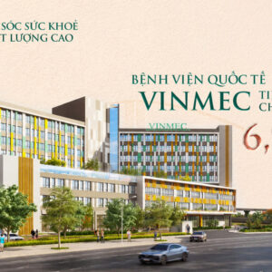 Phối cảnh bệnh viện quốc tế vinmec tiêu chuẩn 5 sao tại Vinhomes Sai Gon Park