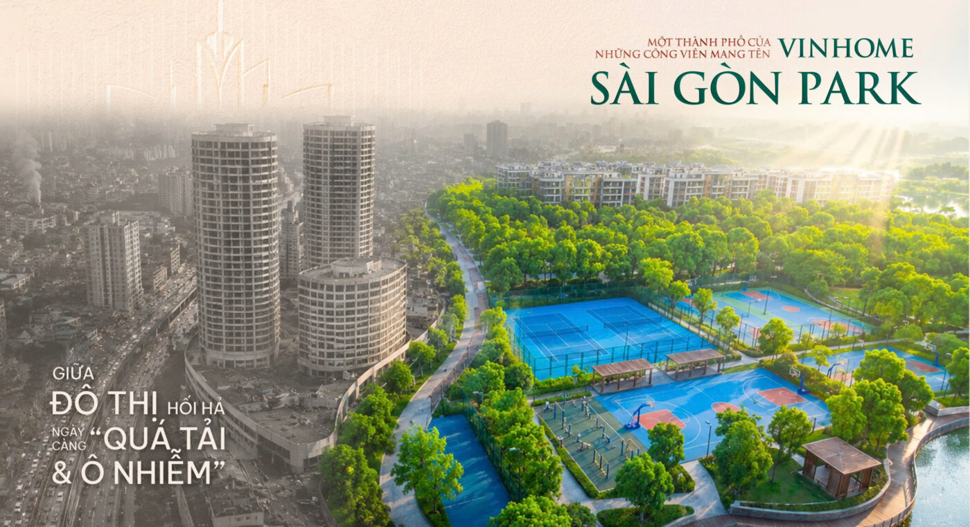 Sự khác biệt giữa vinhomes sai gon park và khu trung tâm chật trội