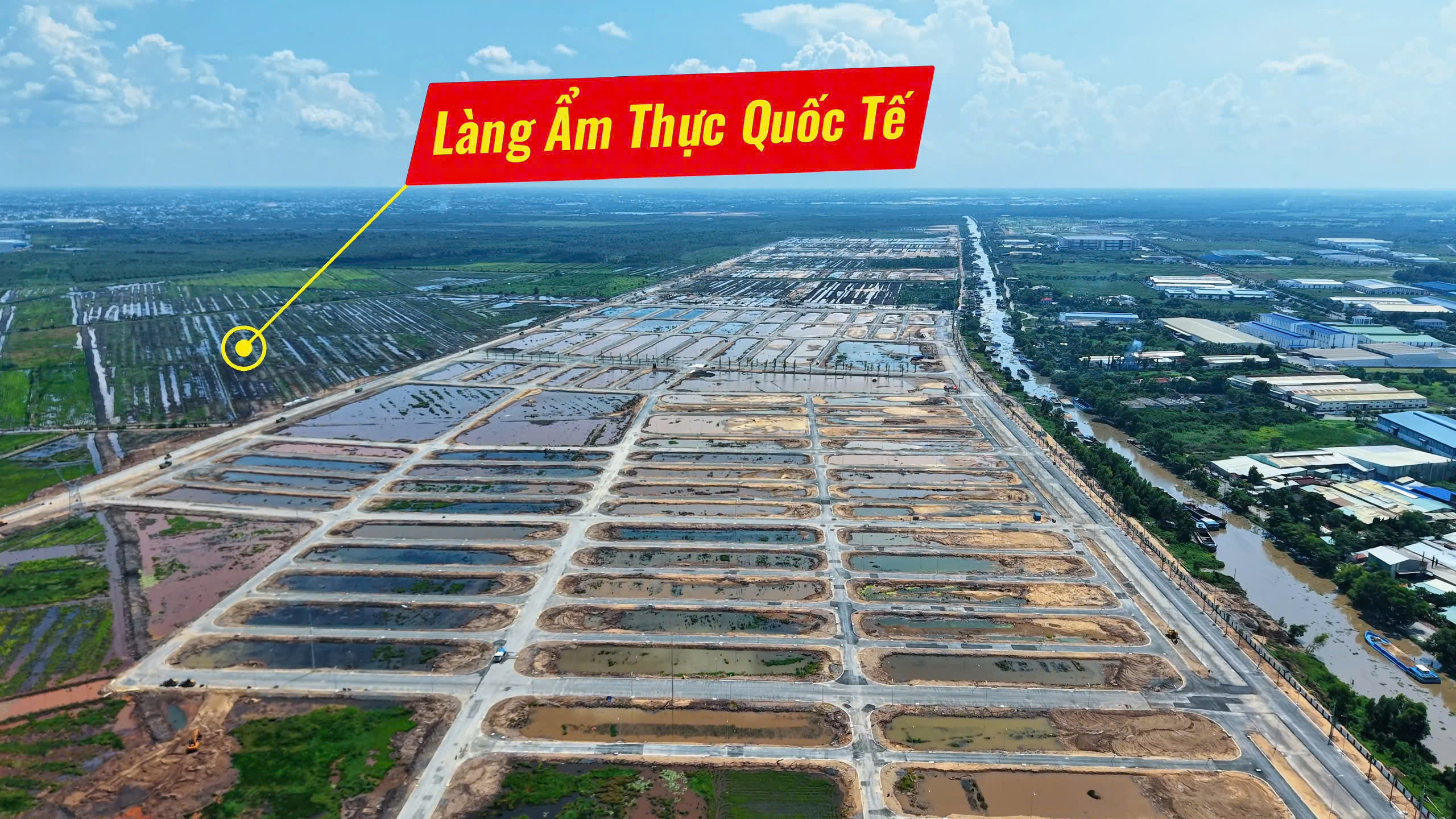 Ảnh thực tế làng văn hóa ẩm thực giải trí quốc tế Global Village Vinhomes Sai Gon Park ngày 15-06-2026